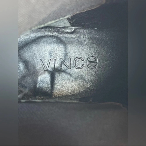 Vince leather ankle boots size 8 - Picture 9 of 12